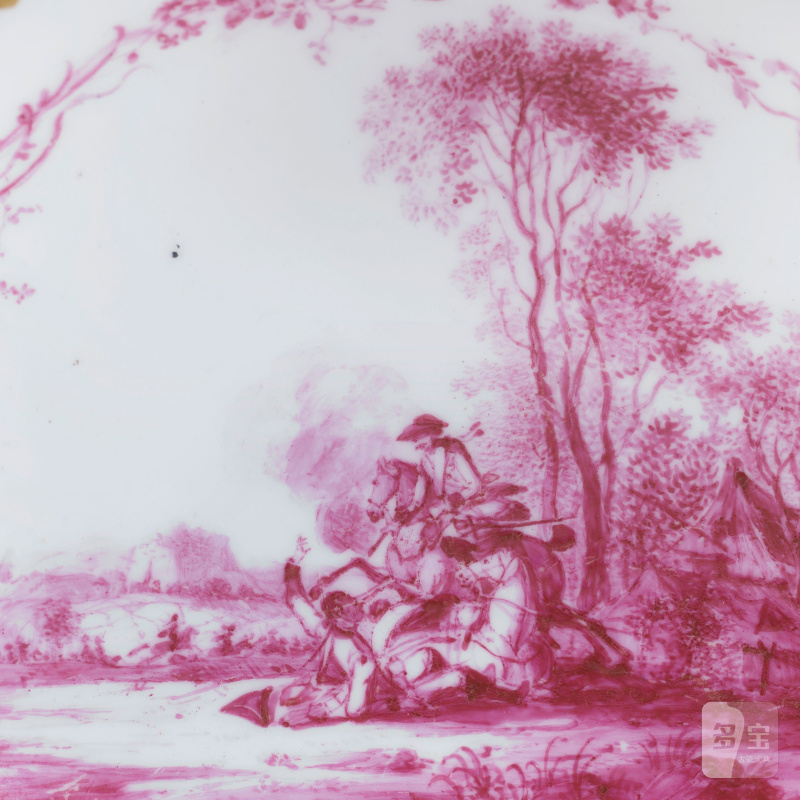 A rare Sèvres teabowl and saucer, circa 1766 - 图10